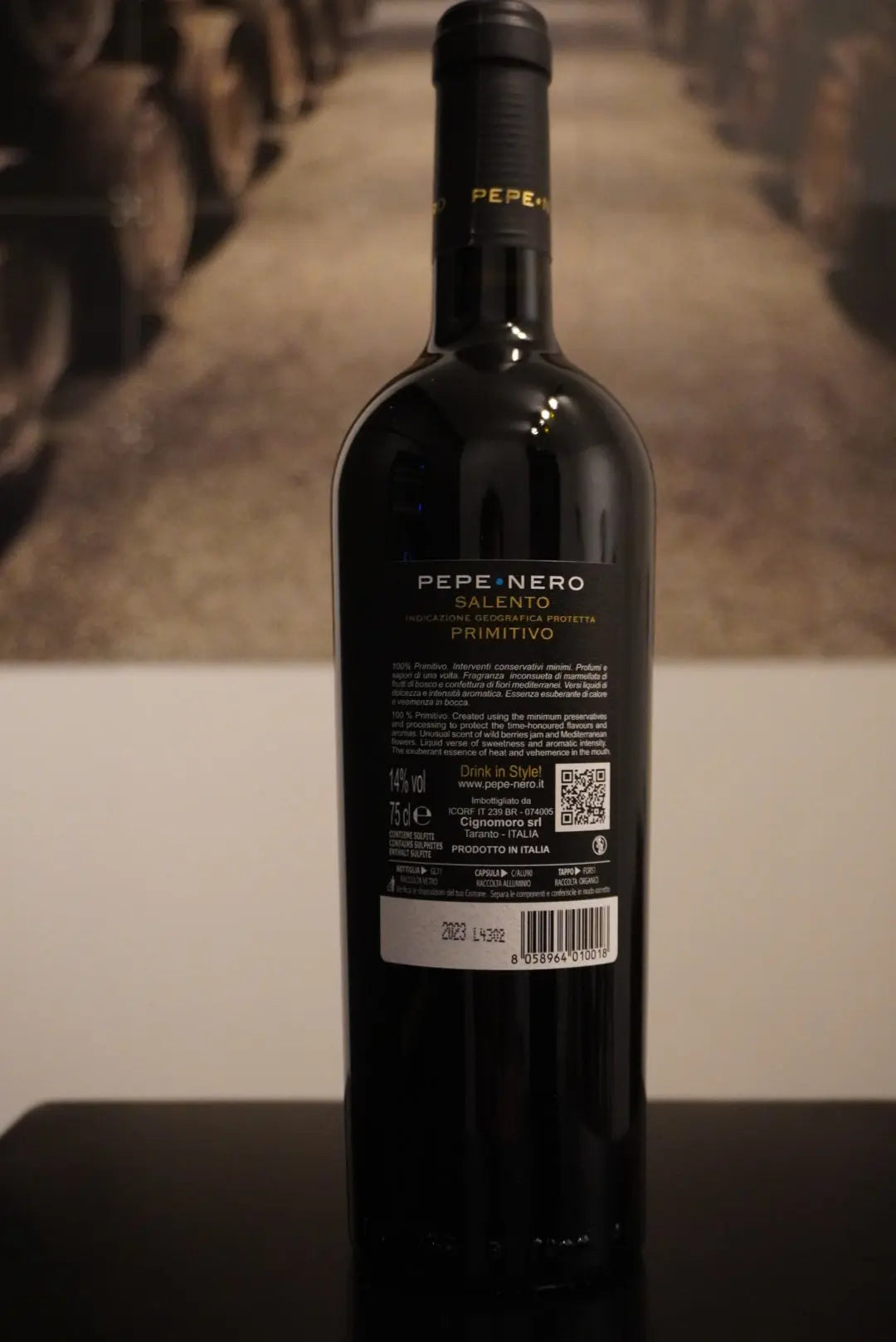 Cignomoro Salento IGP Pepenero Primitivo