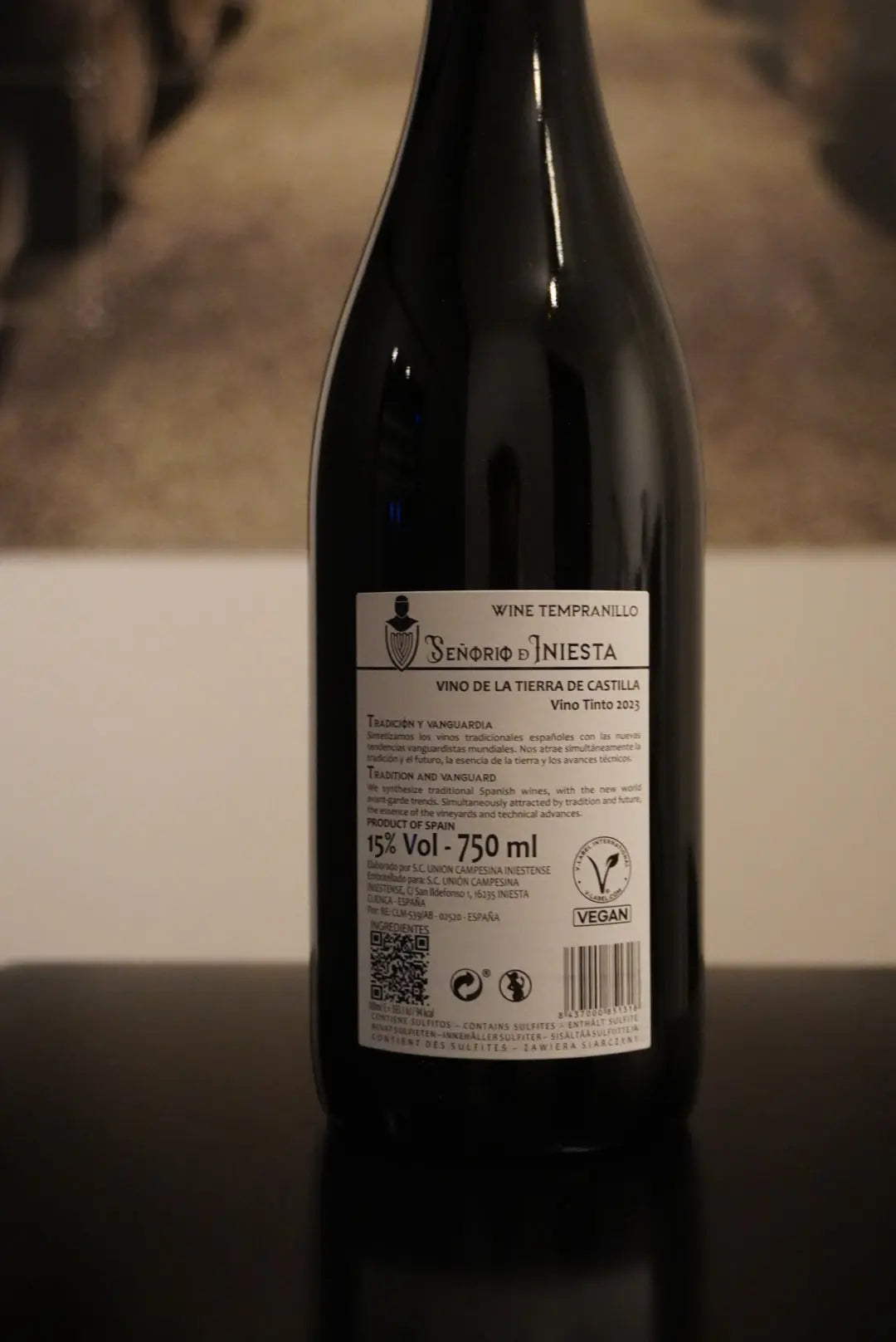 Señorio de Iniesta Tierra de Castilla Tempranillo