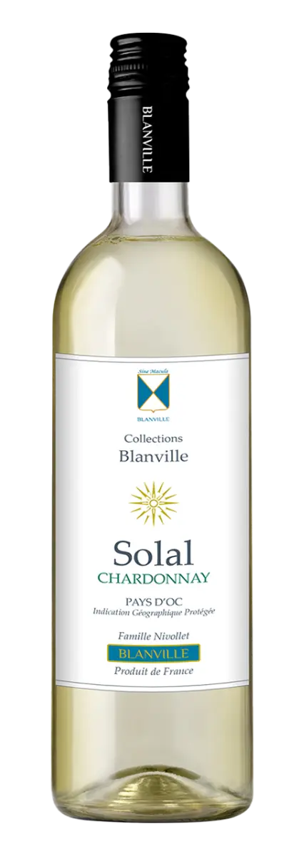 Château Haut-Blanville Pays d'Oc IGP Solal Chardonnay