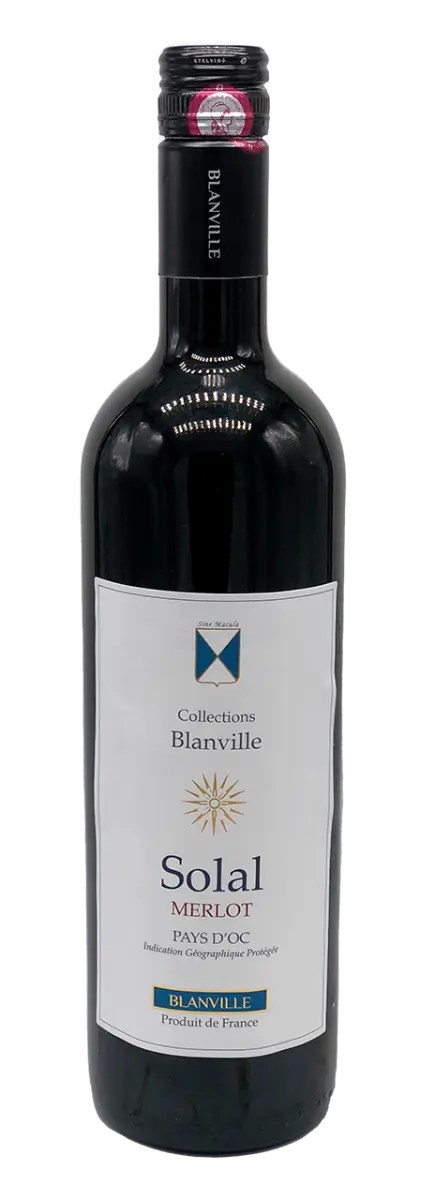 Château Haut-Blanville Pays d'Oc IGP Solal Merlot