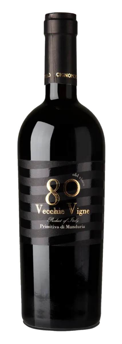 Cignomoro Primitivo di Manduria DOP 80 Vecchie Vigne Primitivo