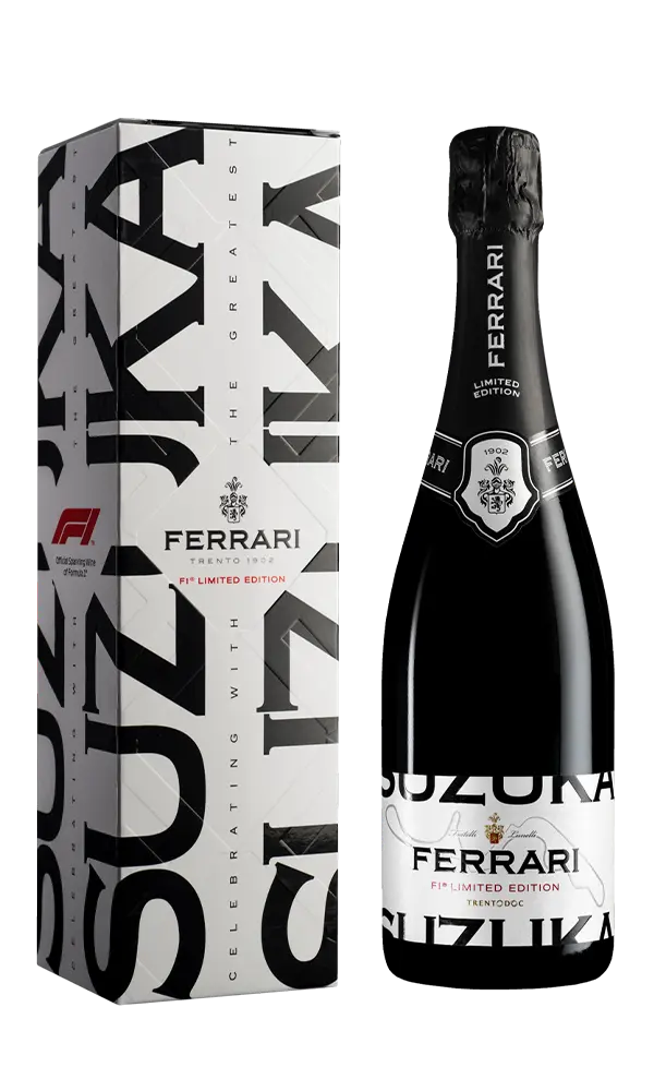 Ferrari Trento DOC Brut Cities Special Cuvée F1 Suzuka in geschenkverpakking