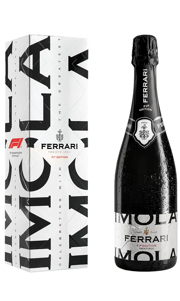 Ferrari Trento DOC Brut Cities Special Cuvée F1 Imola in geschenkverpakking