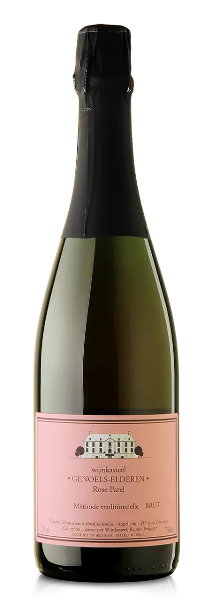 Wijnkasteel Genoels-Elderen Haspengouw BOB Rosé Parel Brut Rosé