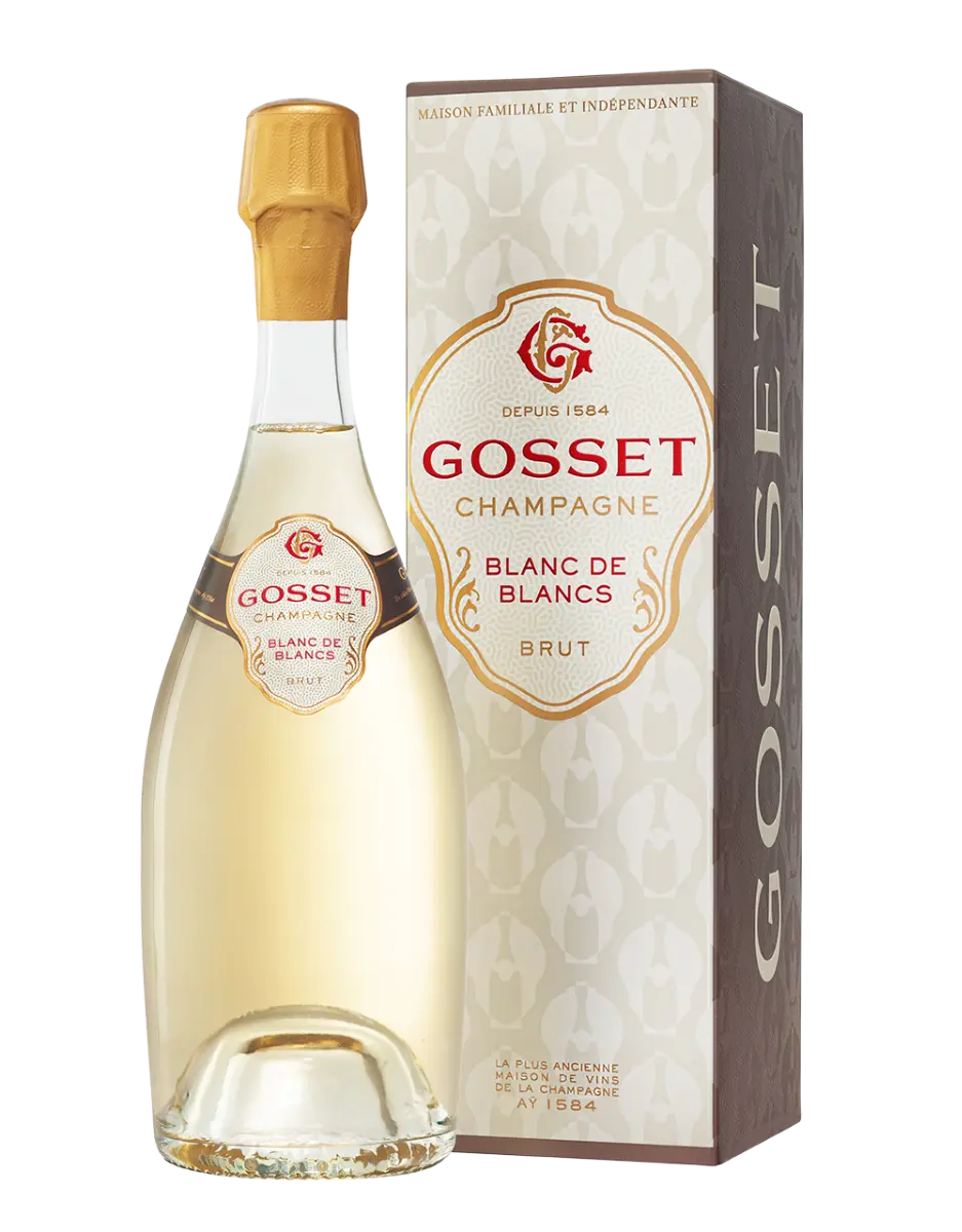 Champagne Gosset Champagne AC Grand Blanc de Blancs Brut in giftbox