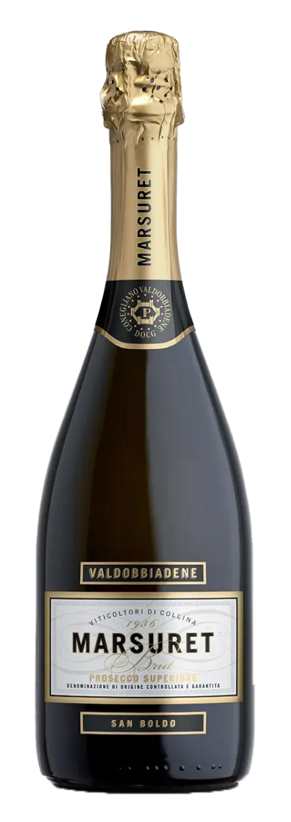 Marsuret Prosecco Superiore di Valdobbiadene DOCG Brut San Boldo