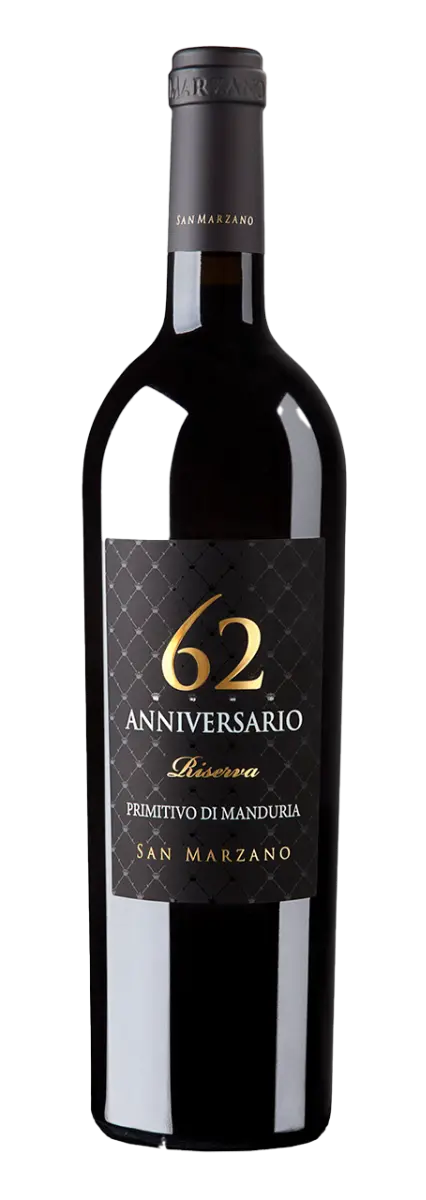 San Marzano Primitivo di Manduria DOP Anniversario 62 Riserva