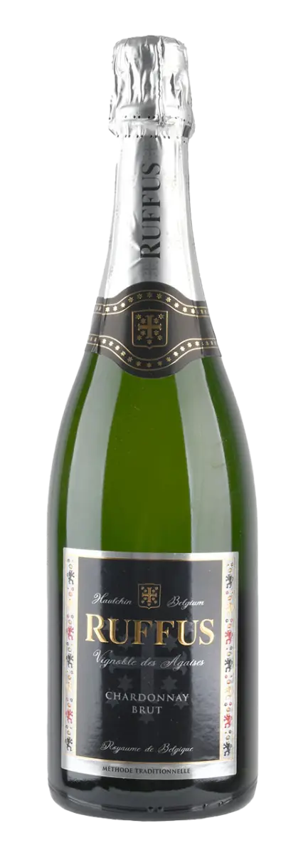 Vignoble des Agaises Vin Mousseux de Qualité de Belgique Ruffus Chardonnay Brut