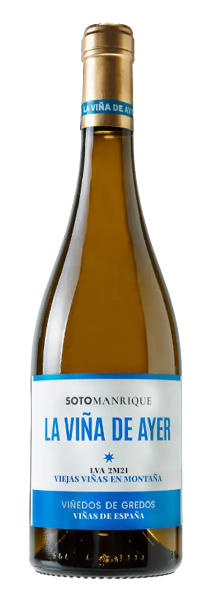 Bodega Soto Manrique Cebreros DOP La Viña de Ayer Albillo Real Blanco