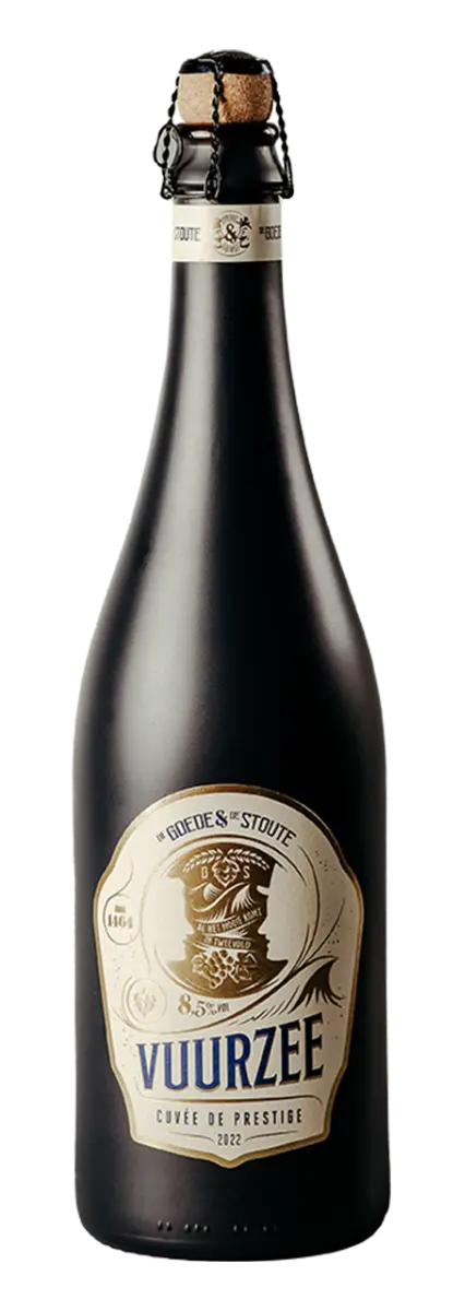 Vuurzee Cuvée de Prestige 2023 - Champagne bier - De Goede en de Stoute