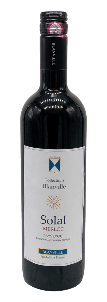 Château Haut-Blanville Pays d'Oc IGP Solal Merlot