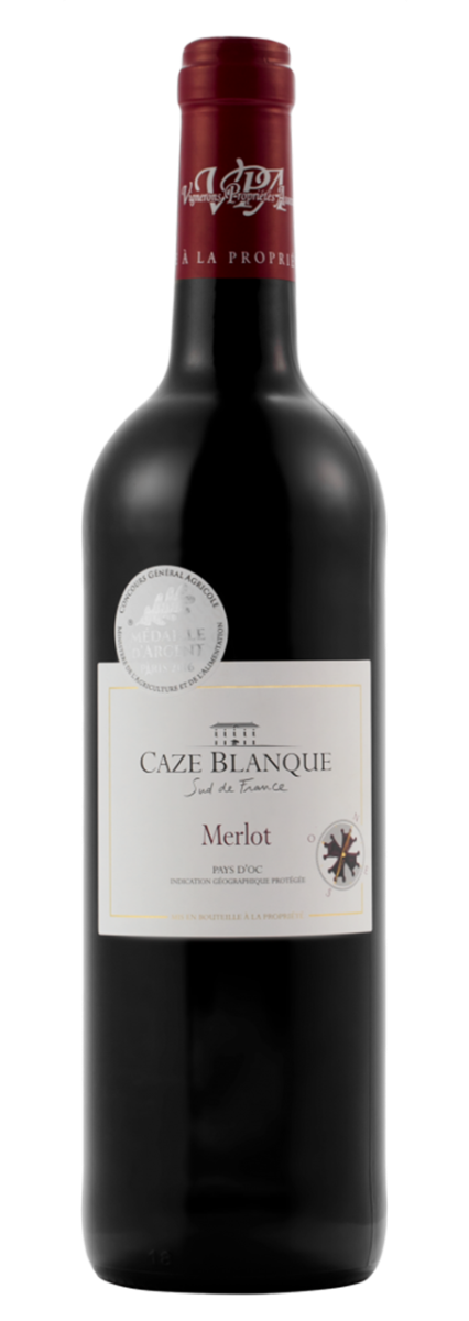 Caze Blanque Pays d'Oc IGP Merlot