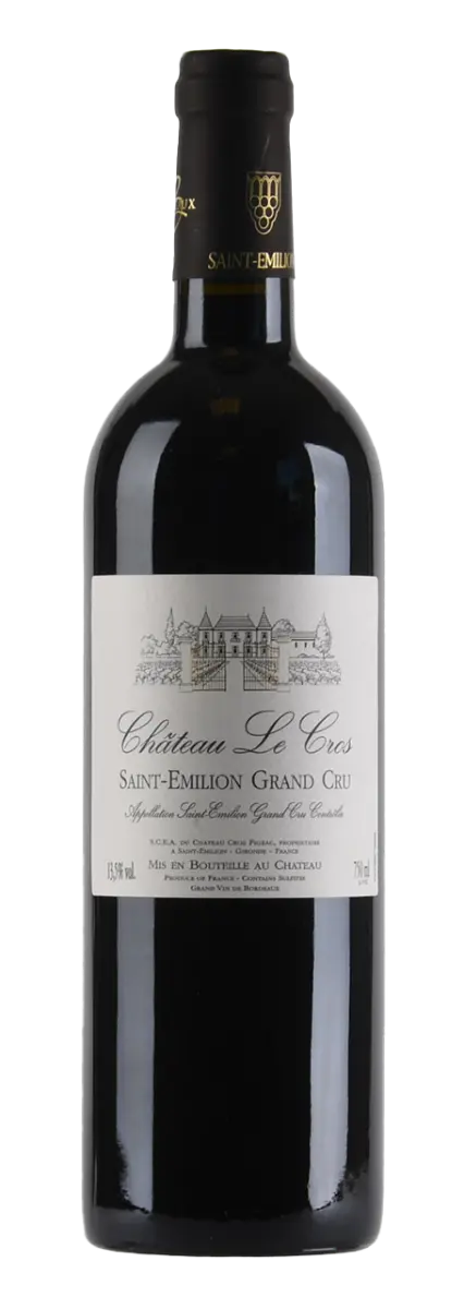Château Le Cros Saint Émilion AC  GC 