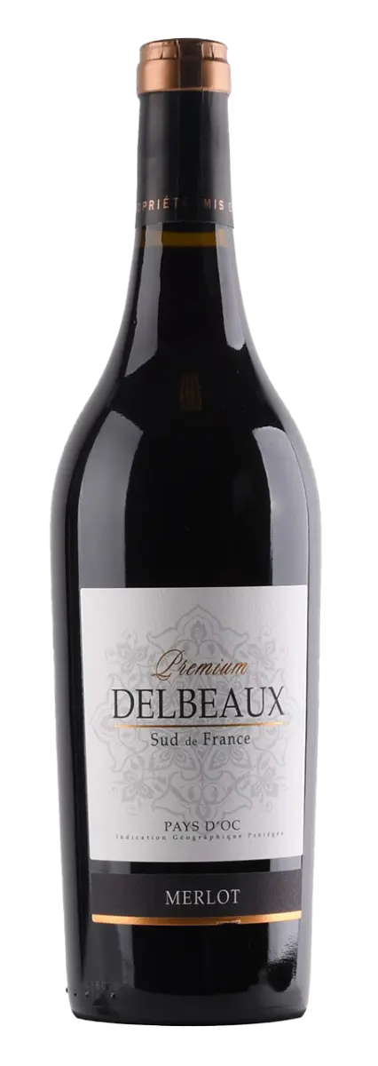 Delbeaux Pays d'Oc IGP Premium Merlot 