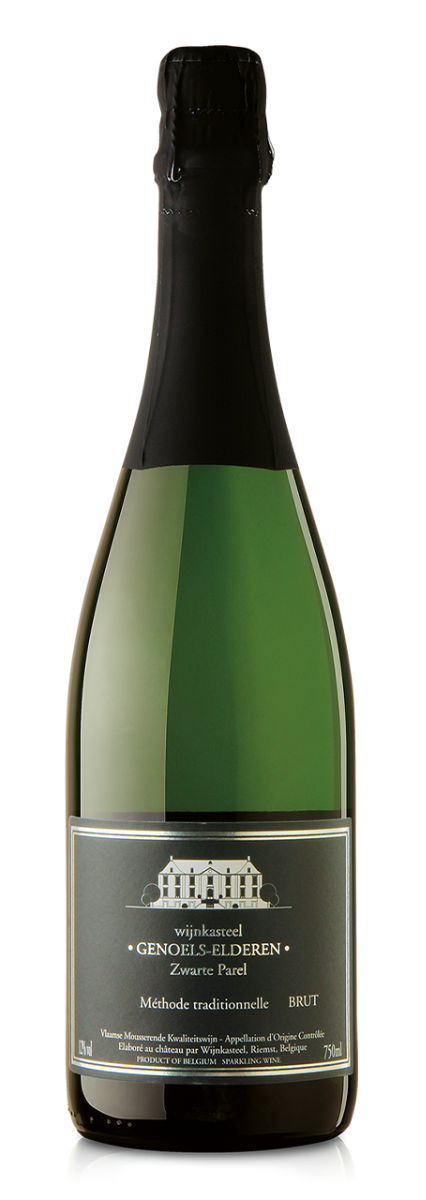 Wijnkasteel Genoels-Elderen Haspengouw BOB Zwarte Parel Brut