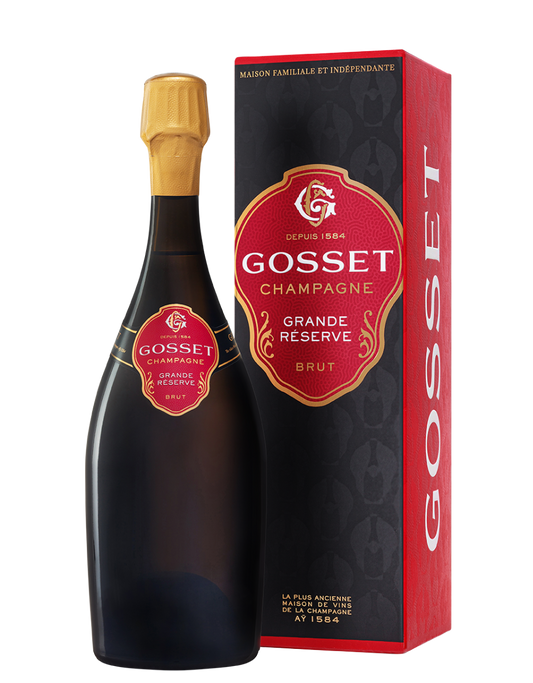 Champagne Gosset Champagne AC Grande Reserve Brut in giftbox