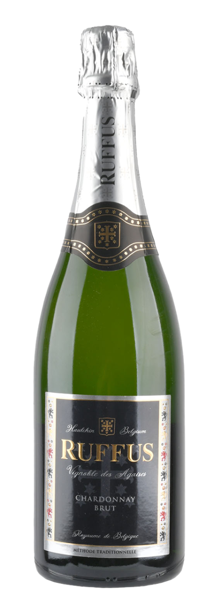 Vignoble des Agaises Vin Mousseux de Qualité de Belgique Ruffus Chardonnay Brut