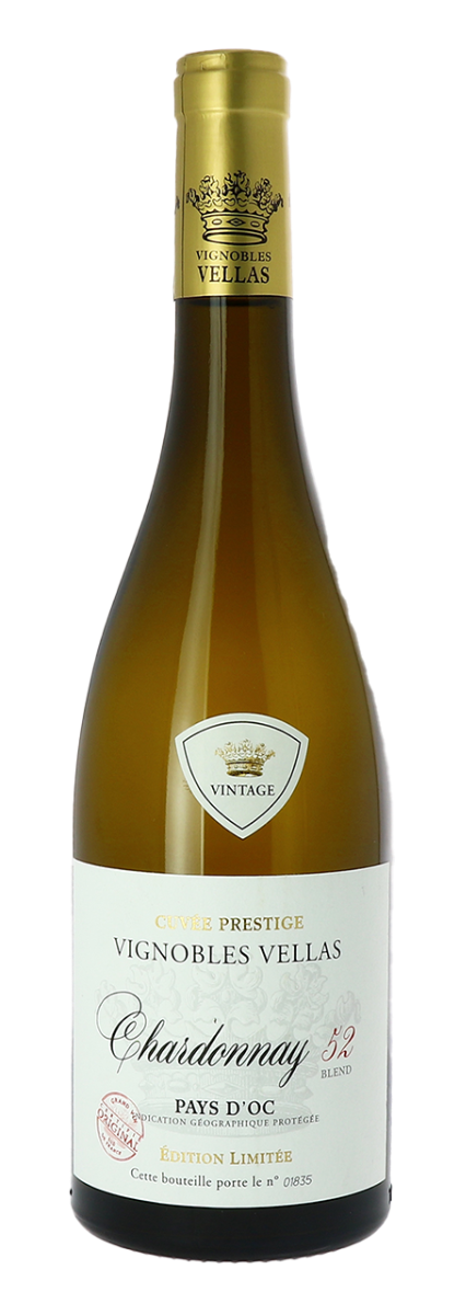 Vignobles Vellas Pays d'Oc IGP Chardonnay Blend 52