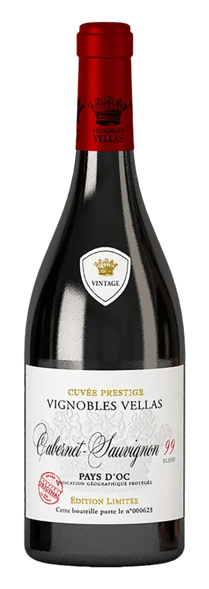 Vignobles Vellas Pays d'Oc IGP Cabernet Sauvignon Blend 99 