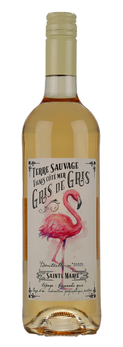 Vignobles Vellas Pays d'Oc IGP Terre Sauvage Gris de Gris