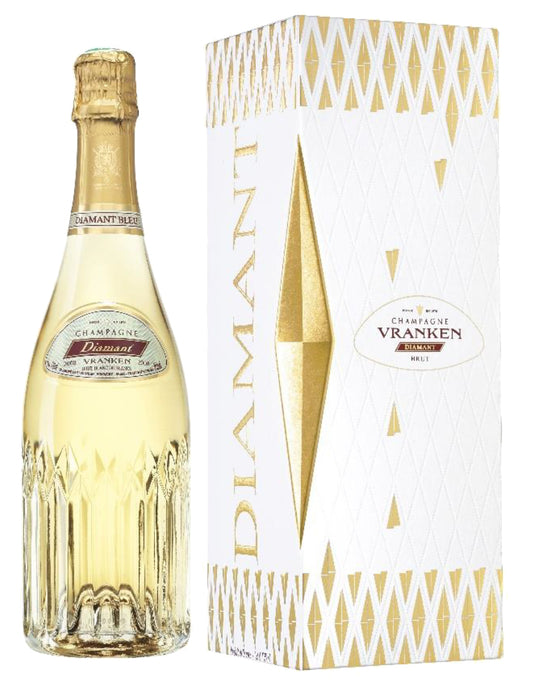 Champagne Vranken Champagne AC Cuvée Diamant Blanc de Blancs in luxe giftbox